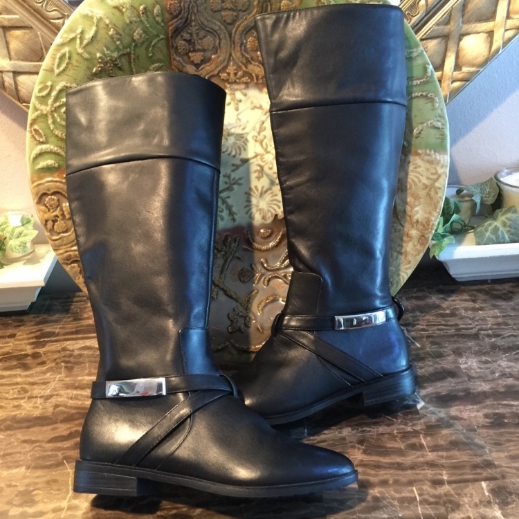 Alfani “Egila” Black Knee High Boot